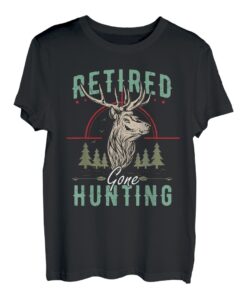 Hirschjagd für Jäger Ruhestand und Ruhestand Jäger 2022 T-Shirt