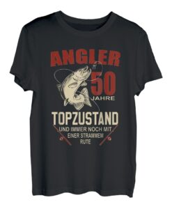Hobbyangler Fischer & Angler 50. Geburtstags T-Shirt