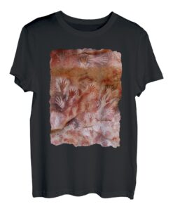 Höhlenmalerei-Hemd Prähistorische Kunst Hände Cueva de Las Manos T-Shirt