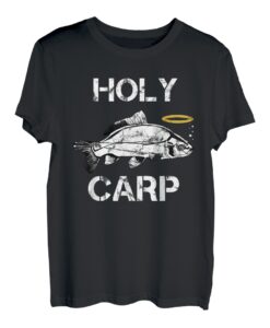 Holy Carp - Lustiges Karpfenangler T-Shirt