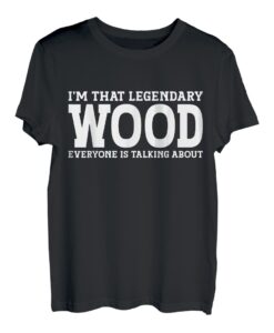 Holz Nachname Lustiges Team Familie Nachname Holz T-Shirt