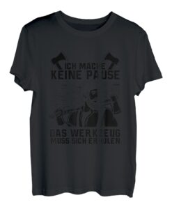 Holz Retro Vintage - Holzfäller Forst Wald Lustiges Holz T-Shirt