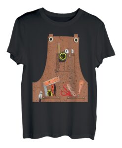 Holzbearbeitungs-Schürze, T-Shirt, Tischlerwerkzeuge, Geschenk für Holzarbeiter T-Shirt