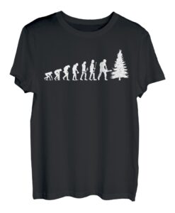 Holzfäller Baumfäller Kettensäge Förster Beruf Evolution T-Shirt
