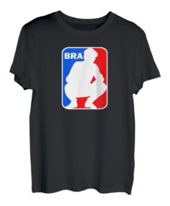 Holzrusse in Russenhocke Bra Bratan Russia blyad T Shirt T-Shirt