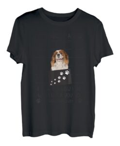 Hund Persönlicher Stalker Folgen Sie Cavalier King Charles Spaniel T-Shirt