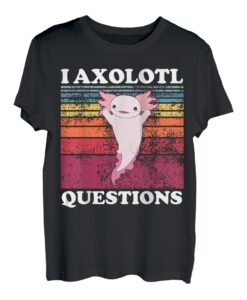 I Axolotl Questions Cute Axolotls Lustiger Plüsch-Kawaii-Kawaii T-Shirt