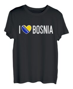 I love Bosnia and Herzegowina Bosnia Sarajevo heart love T-Shirt
