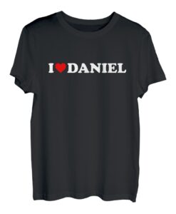 I Love Daniel - Herz T-Shirt