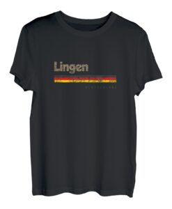 I Love Lingen Shirt Retro Deutsche Stadt Lingen T-Shirt