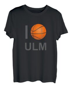 I Love Ulm Basketball TShirt für Ulmer an der Donau