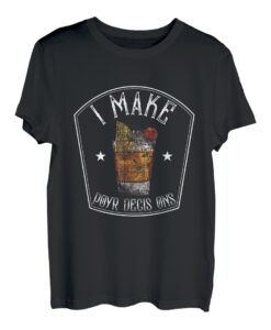 I Make' Pour Decision Lustiger Rotwein-Trinkliebhaber T-Hapfox