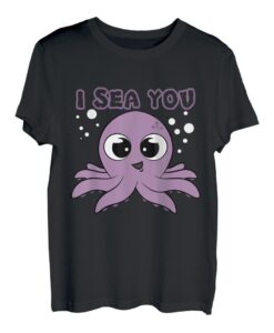 I Sea You Octopus T-Shirt Meerestier Ozean Geschenk T-Shirt