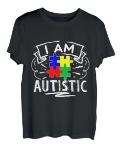Ich bin autistisch Autismus Spruch Englisch T-Shirt