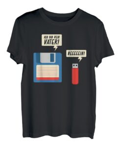 Ich Bin Dein Vater Diskette USB Stick Nächste Generation T-Shirt