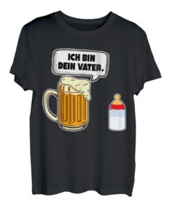 Ich bin dein Vater Vatertag Bier & Babyflasche Milchflasche T-Shirt