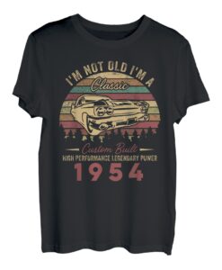Ich bin nicht alt, ich bin ein Klassiker Geboren 1954, 69. Geburtstag T-Shirt
