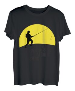 Ich bin nur ein Morgenmensch, wenn ich angeln gehe T-Shirt