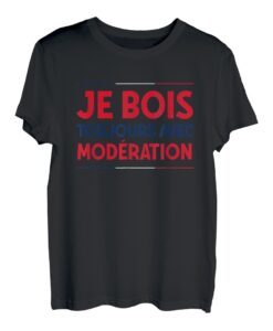 Ich Bois Immer Mit Moderation, Ich bin Moderation Bier T-Shirt