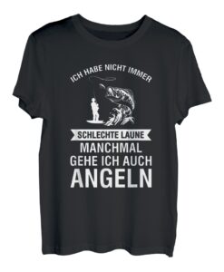 ich habe nicht immer schlechte Laune sport T-Shirt