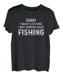 Ich habe über Angeln nachgedacht Lustiges Angeln T-Shirt
