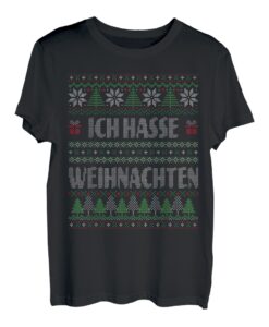 Ich Hasse Weihnachten I Anti Christmas T-Shirt