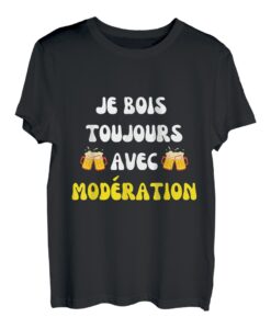 Ich holz immer mit Moderation Aperition Humor trinken Getränk T-Shirt