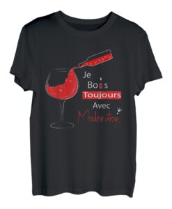Ich holz immer mit Moderation / Ich bin moderation T-Shirt