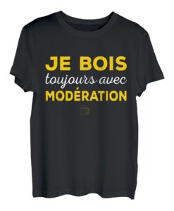 Ich holz immer mit Moderation, ich bin moderation T-Shirt