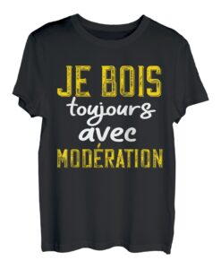 Ich holz immer mit Moderation Ich bin moderation T-Shirt