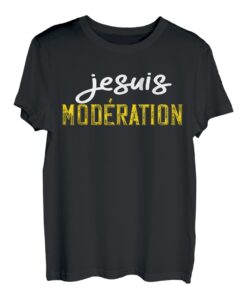 Ich holz immer mit Moderation Ich bin moderation T-Shirt