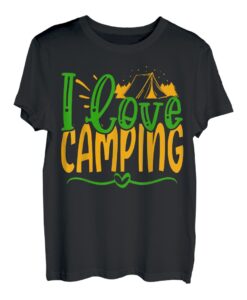 Ich liebe Camping T-Shirt