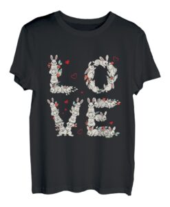 Ich liebe Kaninchen Liebe Bunny Rabbit Love I Love Bunnies T-Shirt