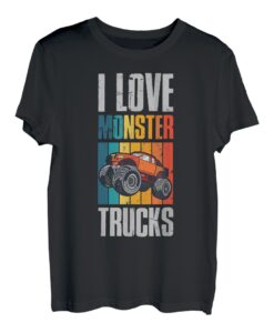 Ich liebe Monster Trucks T-Shirt