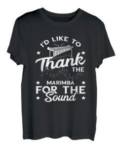 Ich möchte mich bei Instrument Playing Vibraphone Marimba bedanken T-Shirt