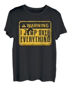 Ich springe über alles | Freestyle Freerunning | Parkour T-Shirt