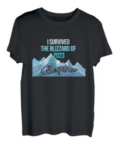 Ich überlebte den Blizzard von 2023 Crestline T-Shirt