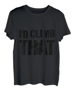 Ich würde diesen Felsen erklimmen Klettern Bouldern Climber Rock Boulder T-Shirt