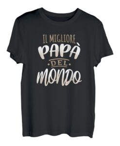 Il Migliore Papa Del Mondo Vatertag T-Shirt