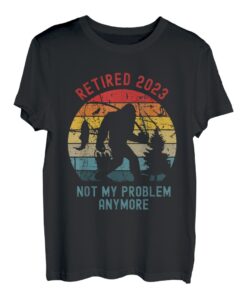 Im Ruhestand 2023 Nicht mehr mein Problem Retro Vintage Ruhestand T-Shirt