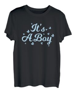 It's A Boy T-Shirt Gender Reveal Schwangerschaft T-Shirt T-Shirt