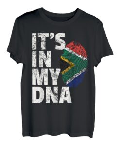 It's in my DNA Südafrika-Flagge, Landstolz, Geschenk für Zuhause T-Shirt