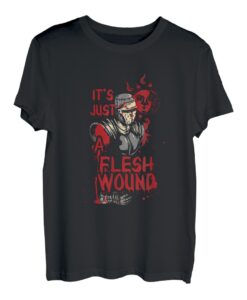It's Just A Flesh Wound Lustiges Halloween-T-Shirt T-Shirt