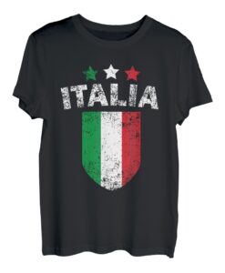 Italien Flagge T-Shirt Italienische Fahne Trikot Land