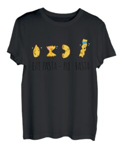 Italien Nudelgerichte Spaghetti Nudel Eat Pasta Run Fasta T-Shirt
