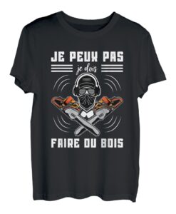 J'Peux Pas, Je must Made, Holz, lustiges Geschenk T-Shirt