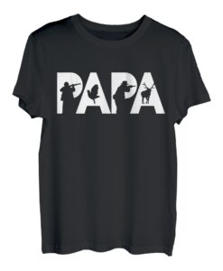 Jäger Papa T-Shirt Lustig Jagd Vater Jägersmann Geschenk