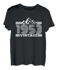 Jahrgang 1953, Geburtstag, Bergsteiger, Bergsteiger, Wanderer T-Shirt