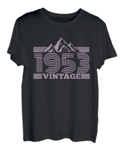 Jahrgang 1953, Geburtstag, Bergsteiger, Bergsteiger, Wanderer T-Shirt