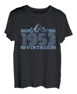 Jahrgang 1953, Geburtstag, Bergsteiger, Bergsteiger, Wanderer T-Shirt